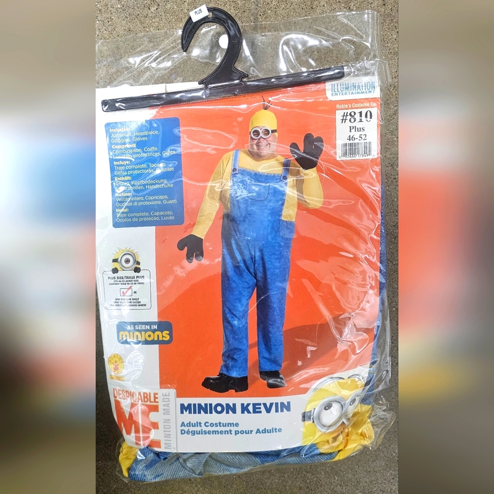 MENIONS COSTUME ADULT SZ 46-52 men's